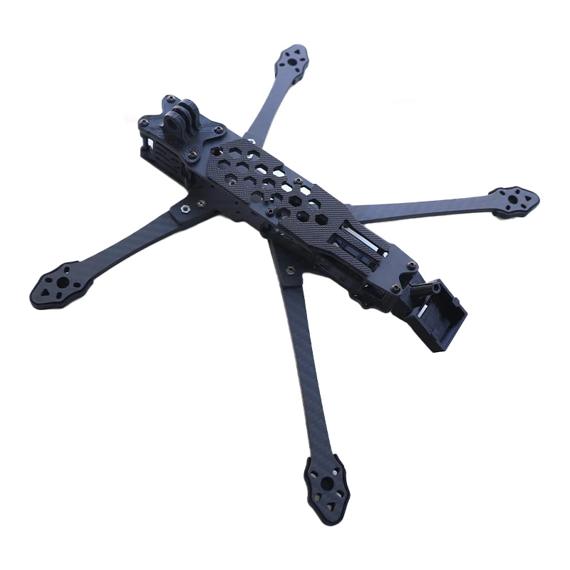 Drone Kit Fpv - ドローンHSKRC-AK ccカーボンファイバーfpv長距離フレームキット,アナログデジタルドローン,dji vistaユニットfpv用のフリースタイルキット,7インチ