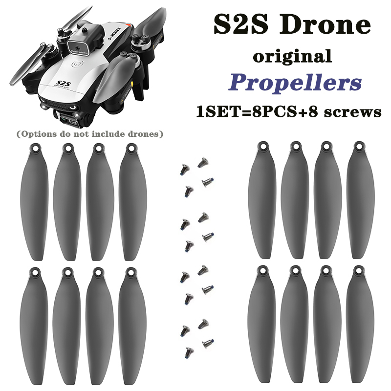 Drone Kit Beginner - S2S ドローン用スペアパーツ LS-S2S ブレード ミニドローン クアッドコプター