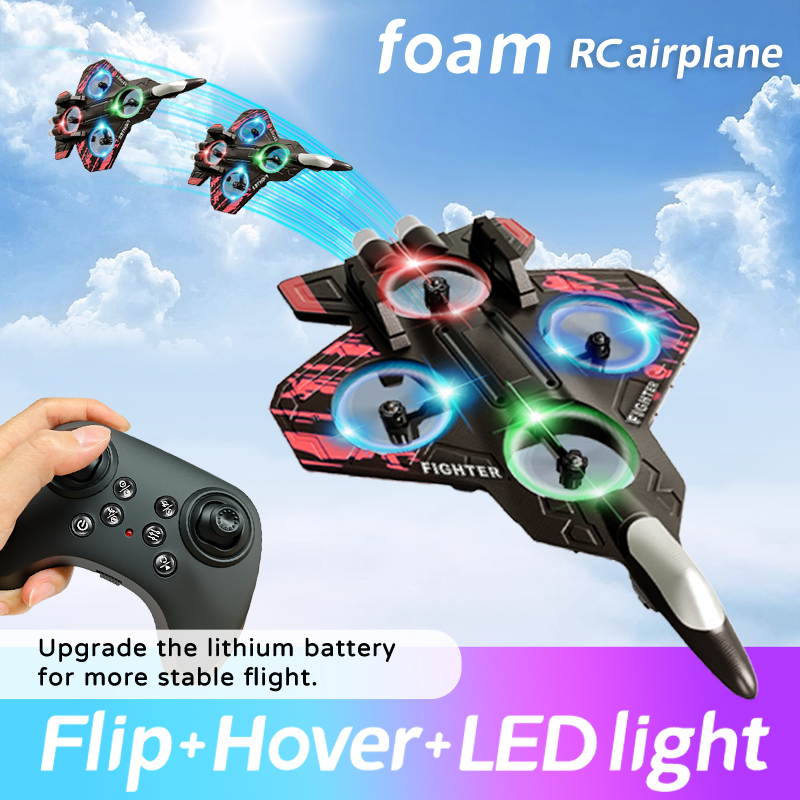 Drone Kit Tricopter - L101ミニドローン プロフェッショナルフォーム飛行機 2.4Gリモコン航空機 EPPスタントFPVドローン 360 °