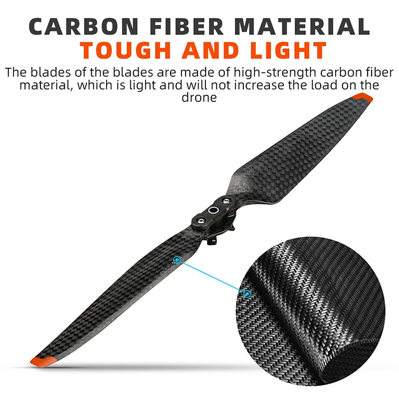 4 個のカーボンファイバーブレード 8747F プロッププロ - Dji Drone Air 3 のレビューと価格