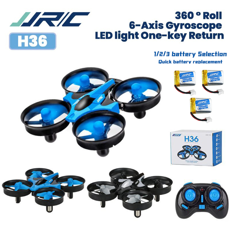 JJRC H36 ミニドローン 4ch 6軸ヘッドレスモード - Drone Kit Tricopter のレビューと価格