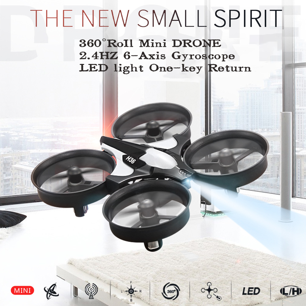 JJRC H36 ミニドローン 2.4G 6軸ヘッドレスモー - Drone Kit Tricopter のレビューと価格