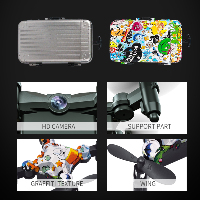 Dh120-ミニプロフェッショナルHDカメラ付きドローン,W - Drone Kit Tricopter のレビューと価格