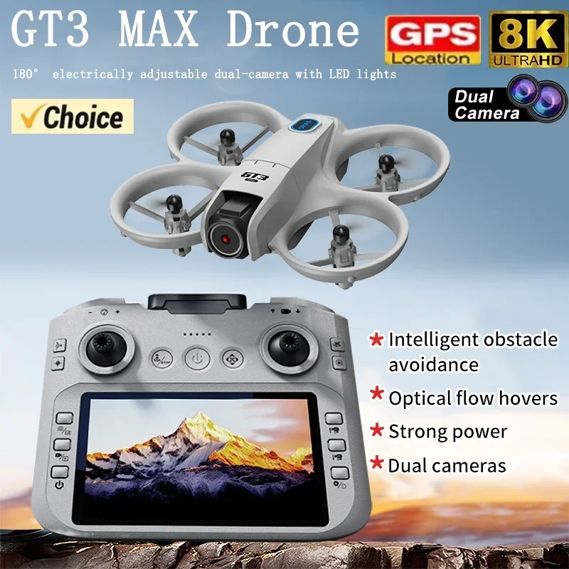 2026年新型GT3ミニ LED折りたたみ式ドローン GPS - Drone Kit Tricopter のレビューと価格